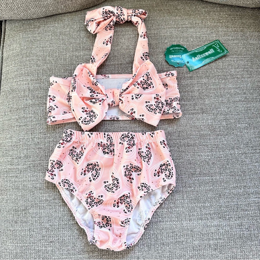 Toddler two piece swim set 4-5t